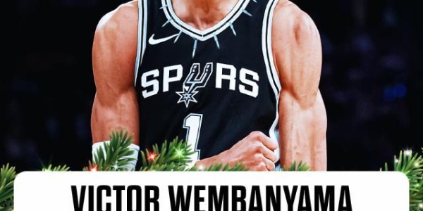 圣诞大战首秀轰42分18篮板 文班亚马无愧外星生物